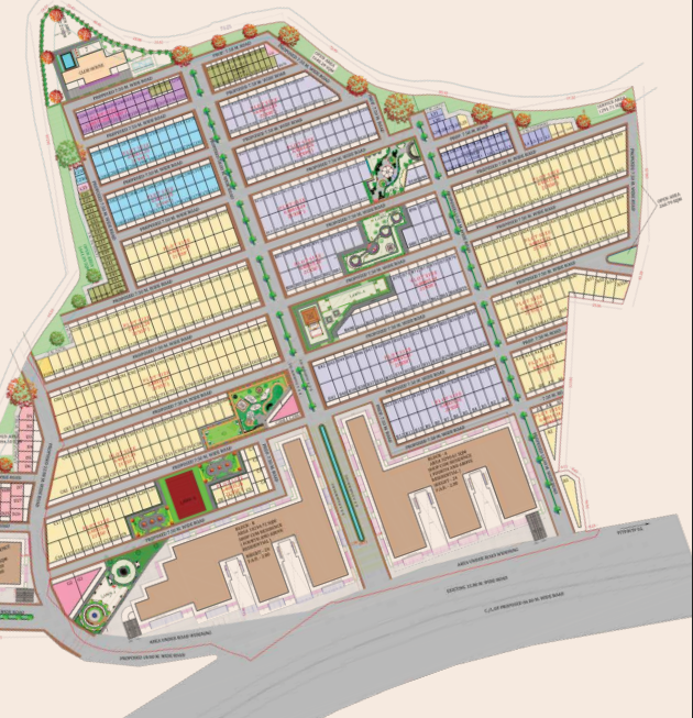 Mayfair layout perspective